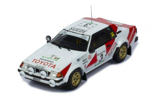 Miniature TOYOTA Celica 2000 GT 3 Rallye de côte d ivoire 1982 B