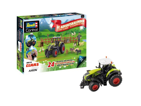 REV01053 - Calendrier de l'avent Tracteur radiocommandé CLAAS Axion 960 à assembler - 1