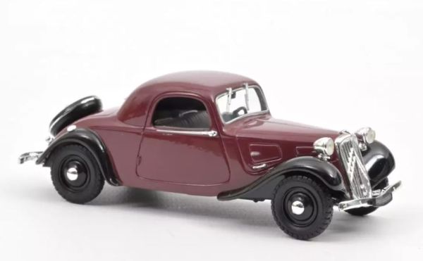 NOREVAMC0191103 - CITROEN Traction 7C Faux Cabriolet 1937 Rouge Foncé - 1