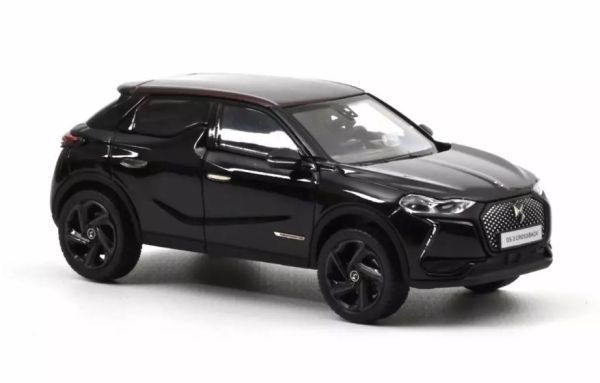 NOREVDS019709 - DS 3 Crossback La Première 2018 Noir avec toit bordeaux - 1