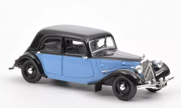 NOREVAMC019837 - CITROEN 11 Légère Coupe de Ville 1935 Bleu et Noir - 1