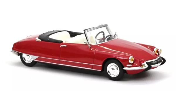 NOREVDS019910 - DS 19 Cabriolet 1965 Rouge Cornaline - 1