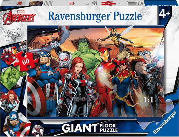 RAV030941 - Puzzle 60 pièces Marvel AVENGERS - 1