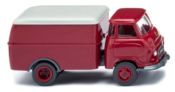 WIK034401 - HANOMAG camion de messagerie rouge - 1