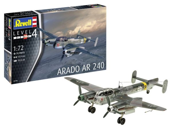 REV03798 - Avion Arado AR-240 à assembler et à peindre - 1