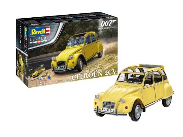 REV05663 - CITROEN 2CV  James BOND 007 à assembler et à peindre - 1