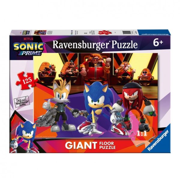 RAV056941 - Puzzle Géant 125 Pièces Sonic Prime - 1