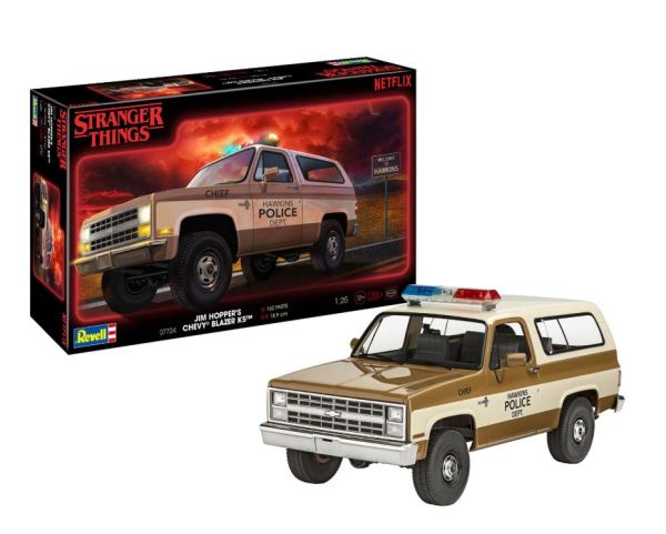 REV07724 - CHEVROLET K5 Blazer 1985 - STRANGER THINGS à assembler et à peindre - 1