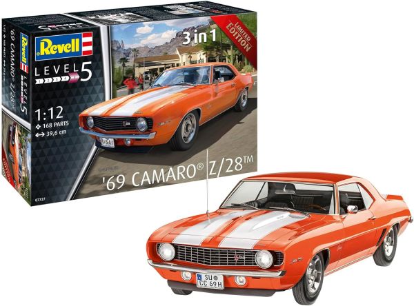 REV07727 - CHEVROELT Camaro Z/28 1969 - Edition Limitée  à assembler et à peindre - 1