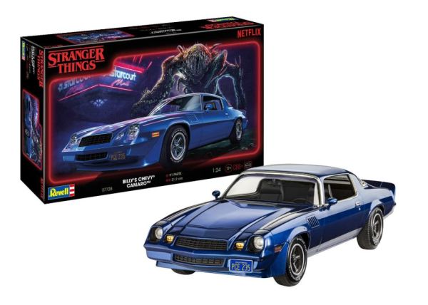 REV07728 - CHEVROLET Camaro Z/28 STRANGER THINGS à assembler et à peindre - 1