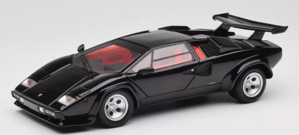 KYO08320BK - LAMBORGHINI Countach LP 5000 Quattrovalvole Noir - 1