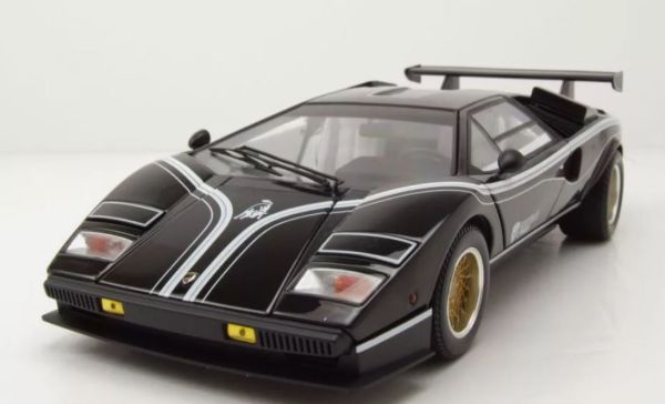 KYO08320C - LAMBORGHINI Countach LP 500R Noir - 1