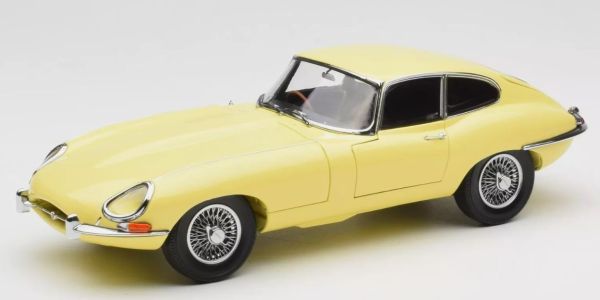 KYO08954LY - JAGUAR E-Type Jaune clair - 1