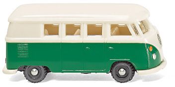 WIK093204 - VOLKSWAGEN Type 1 Bus vert et blanc - 1