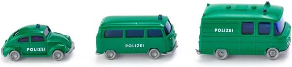 WIK093500 - 3 Véhicules - Polizei - 1