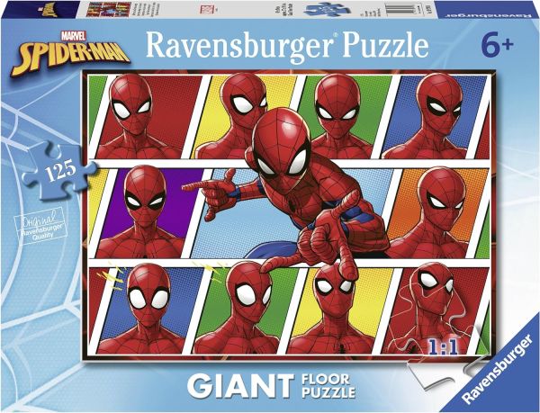 RAV097906 - Puzzle Géant 125 Pièces Spider-Man - 1