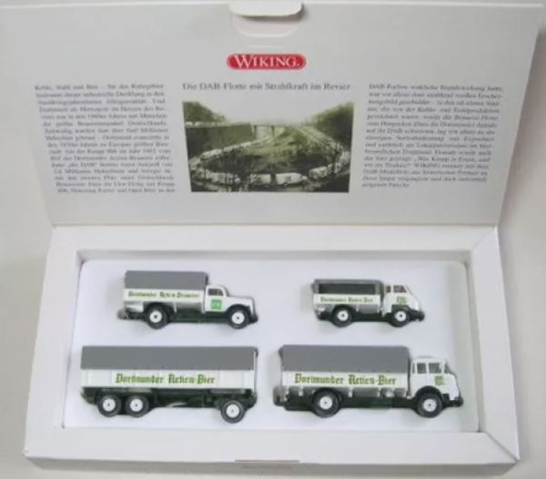 WIK099074 - Set de 3 camions porteur DAB - 1