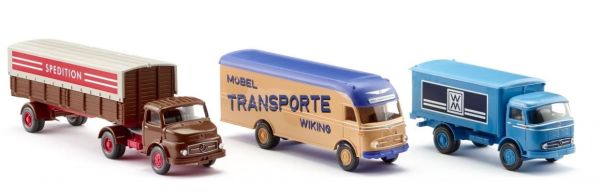 WIK099090 - Set 3 Camion porteur - ALTE WIKING MARKEN - 1