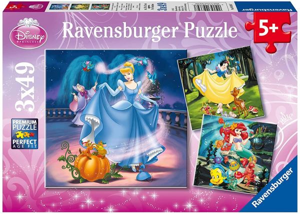 Puzzles 3 x 49 pièces - La légende du bout du monde - Disney Vaiana -  Ravensburger - Ludessimo - jeux de société - jeux et jouets d'occasion -  loisirs créatifs - vente en ligne