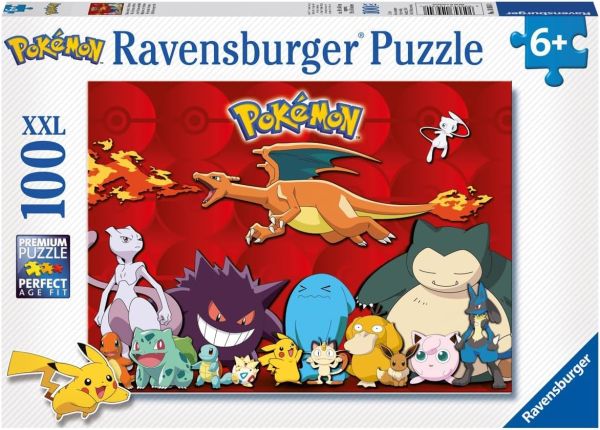 RAV109340 - Puzzle XXL 100 Pièces Pokémon - 1