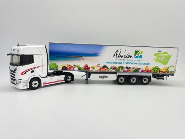 ELI118156 - SCANIA R450 4x2 SAT avec remorque 3 Essieux – Transport ABAZIOU - 1