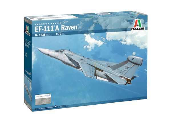 ITA1235 - Avion de chasse EF-111 A Raven à assembler et à peindre - 1