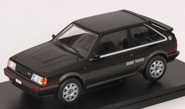 WBXWB124222 - MAZDA 323 4WD Turbo 1989 Noir - 1