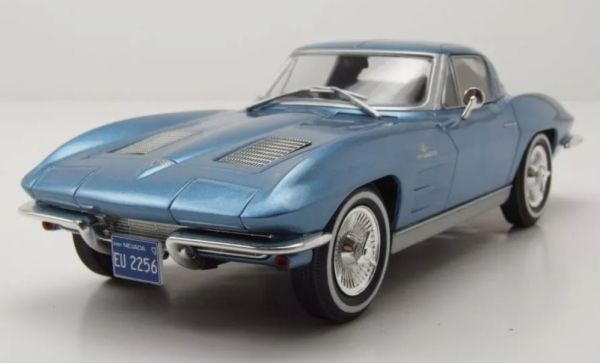 WBXWB124232 - CHEVROLET Corvette - C2 Stingray 1963 Bleu métallique - 1