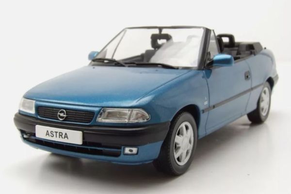 WBXWB124234 - OPEL Astra F cabriolet 1994 bleu métallique - 1