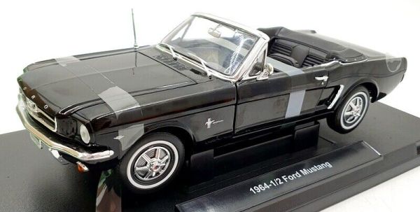 WEL12519CABNOIR - FORD Mustang cabriolet 1964 Noir - 1