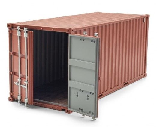 HOL1259 - Container 20 pieds Terracotta - 1