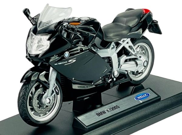 WEL12829NOIR - BMW K1200S noir - 1