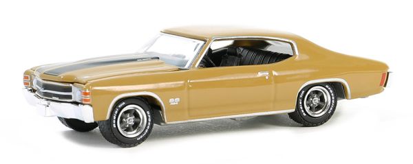 GREEN13350-C - CHEVROLET Chevelle SS 454 1971 Marron de la série GL MUSCLE sous blister - 1