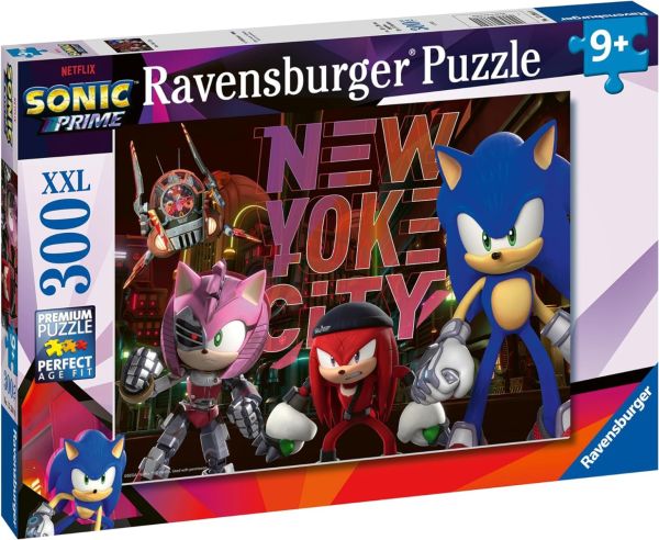 RAV133840 - Puzzle XXL 300 Pièces Sonic Prime - New Yoke City - 1