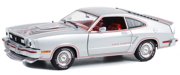 GREEN13670 - FORD Mustang II King Cobra 1978 Argent - 1