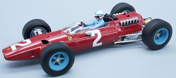 TM18-98C - FERRARI 512 F1 #2 GP du Pays-bas 1965 J.SURTEES avec figurine - Limité à 75ex. - 1