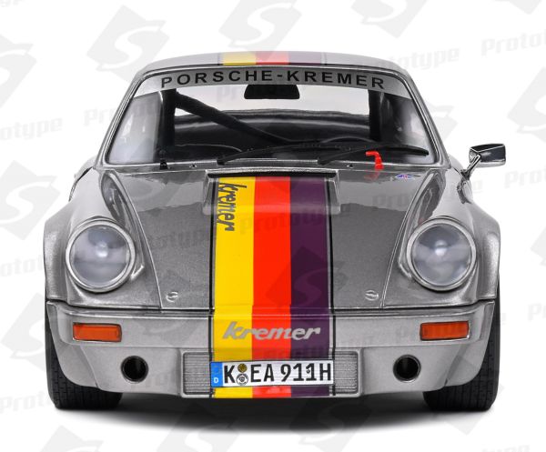 SOL1801120 - PORSCHE 911 RSR Kremer Rally 1973 gris - 1