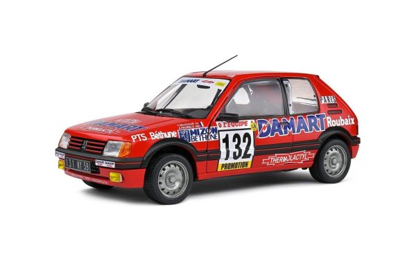 SOL1801717 - PEUGEOT 205 GTI 1.6L rouge #132 Rallye de Monte Carlo 1986 F.DELECOUR / A-C.PAUWELS - 1