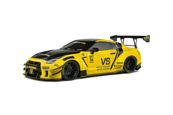 SOL1805809 - NISSAN GT-R (R35) W/ Liberty  Walk Body kit 2.0 2020 Jaune - 1