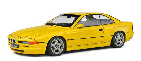 SOL1807005 - BMW 850 CSI 1990 Jaune Dakar - 1