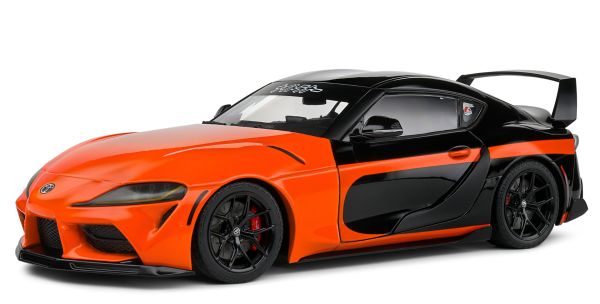 SOL1809005 - TOYOTA GR Supra STREETFIGHTER 2024 Orange et noir - 1