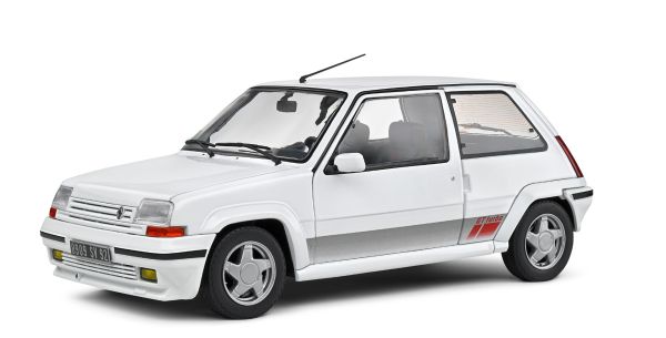 SOL1810002 - RENAULT 5 GT Turbo MK2 1989 Blanc nacré - 1