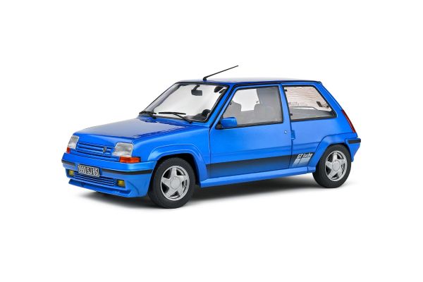 SOL1810003 - RENAULT 5 GT Turbo MK2 1989 Bleu - 1