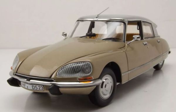 NOREV181726 - CITROEN DS23 Pallas 1972 Or et Argent métallique - 1