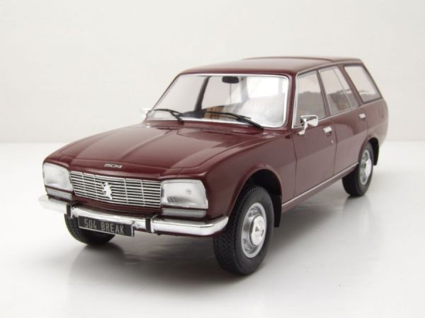 MOD18357 - PEUGEOT 504 Break 1976 Bordeaux - 1