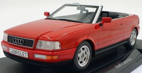 MOD18371 - AUDI 80 cabriolet 1991 Rouge - 1