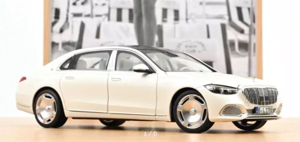 NOREV183918 - MERCEDES-Maybach S 680 4Matic 2021 Blanc Diamant - 1