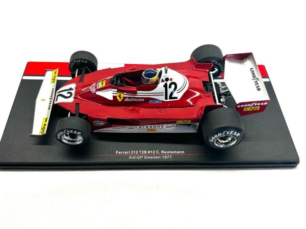 MOD18625F - FARRARI 312 T2B F1 #12 3e au GP Sweden 1977 C.REUTEMANN - 1