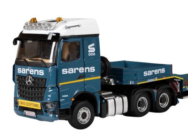 IMC20-1080 - MERCEDES-BENZ Arocs Streamline 6x4 avec plateau extensible 4 essieux Nooteboom MCOS SARENS - 1