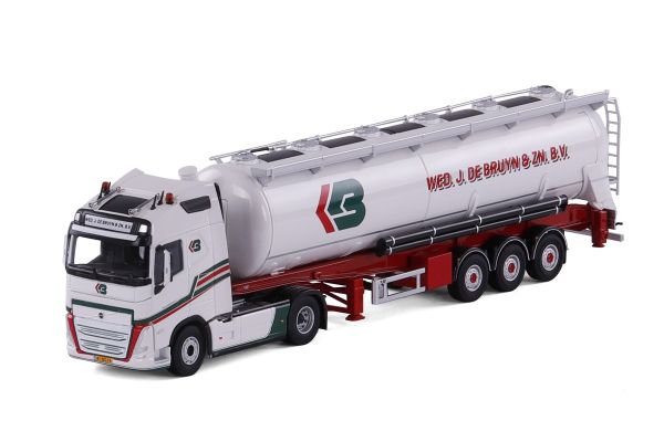 CAV20-1242 - VOLVO FH5 Globettroter 4x2 avec citerne 3 Essieux WED J. DE BRUYN & ZN. B.V - 1